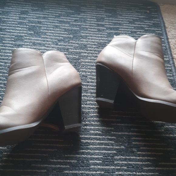 Tan Leather Booties - Picture 4 of 4